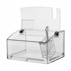 IZZIBOX Magasin -IZZIBOX Magasin bac vrac avec couvercle 30x18x25 cm 02