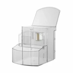 IZZIBOX Magasin 15 Grosses soldes 🛒 Bac Vrac Avec Couvercle - 30x34x42 Cm 🔔