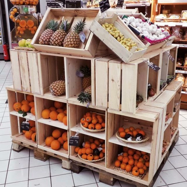 Acheter ✔️ Caisse Bois 3 Niveaux 60 X 40 X 37 Cm ???? 2 Acheter ✔️ Caisse Bois 3 Niveaux 60 X 40 X 37 Cm ???? – Image 2