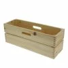 Vente flash ???? Caisse Bois Naturel L18 X P54 X H20 Cm ⭐