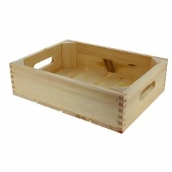 Budget 🔥 Caisse Bois Naturel L36 X P27 X H10 Cm ❤️