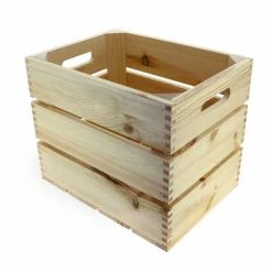 Budget 🌟 Caisse Bois Naturel L36 X P27 X H30 Cm 👏