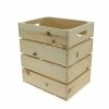 Acheter ???? Caisse Bois Naturel L36 X P27 X H40 Cm ????