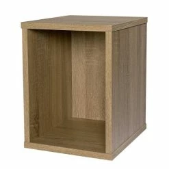 Promo 😉 Case Murale Avec Fond L30xP35xH40cm Vinno - Coloris Chêne Authentique 👍