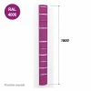 Sortie ✔️ Colonne Murale 1800 Mm Pour Tablette Ou Supports Seaux - Violet ✔️