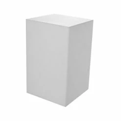 Tout neuf 😀 Cube Coloris Blanc Opale En Pvc 38 X 38 Cm Et Hauteur 63 Cm ⭐