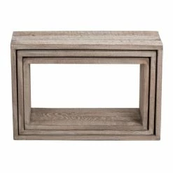 Promo 😀 Cubes Héritage 29x50 + 34x55 + 39x60 P19cm - Set De 3 🤩