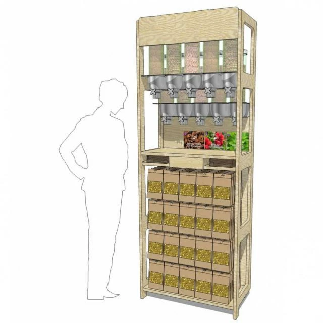 Distributeur carré vrac avec silos Remise ✨ Distributeur Carré Vrac Avec Silos ???? -IZZIBOX Magasin distributeur carre vrac avec silos 01