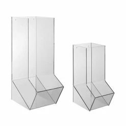 IZZIBOX Magasin -IZZIBOX Magasin distributeur vrac en verre acrylique hauteur 37 cm 02
