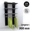 Les meilleures critiques de ⭐ Etagére Murale Vélo 1800 Mm -kit 3 Tablettes + Penderie - 900 Mm - Noir ????