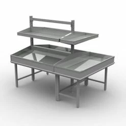 Les meilleures critiques de ✨ Ilot Central Fruits Et Légumes 120x135 Cm Structure Grise + 1 Gondole 🎉