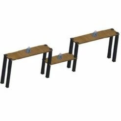 Offres 🛒 Kit Etagère Modulable - 3 Plateaux, 8 Pieds Et 4 Pieds Noirs 👏 -IZZIBOX Magasin kit etagere modulable 3 plateaux 8 pieds et 4 pieds noirs 06