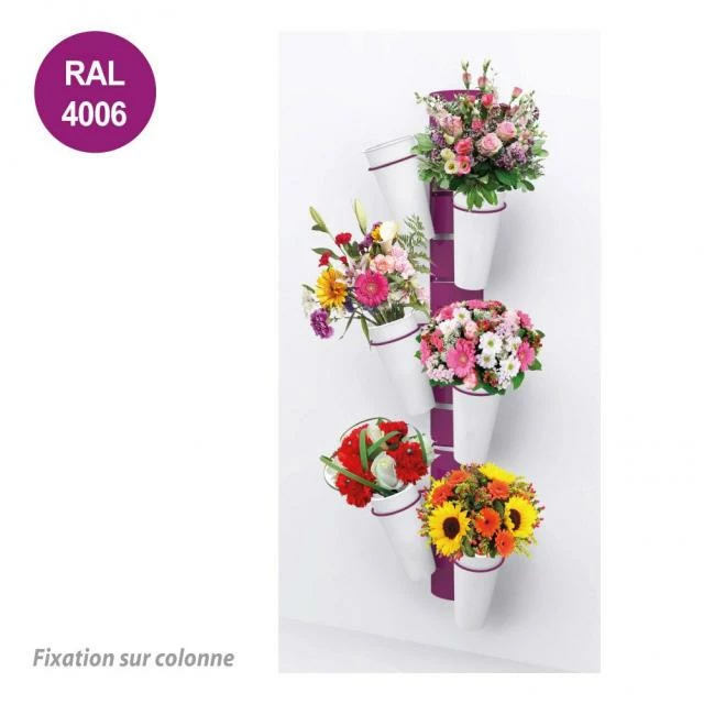 Top 10 ???? Kit Supports Seaux + Seaux Inox Pour Colonnes 1800 Mm - Violet ???? 2 Top 10 ???? Kit Supports Seaux + Seaux Inox Pour Colonnes 1800 Mm - Violet ???? – Image 2