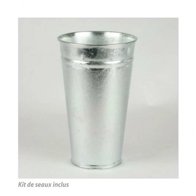 Top 10 ???? Kit Supports Seaux + Seaux Inox Pour Colonnes 1800 Mm - Violet ???? 3 Top 10 ???? Kit Supports Seaux + Seaux Inox Pour Colonnes 1800 Mm - Violet ???? – Image 3