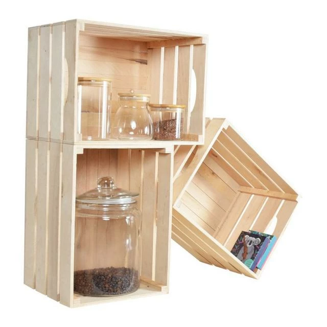 Lot de 3 caisses bois pour aménagement Top 10 ???? Lot De 3 Caisses Bois Pour Aménagement ✨ -IZZIBOX Magasin lot de 3 caisses bois pour amenagement 03