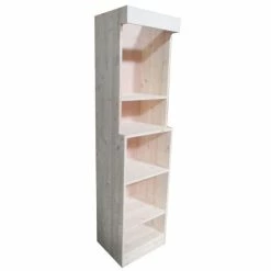 Sortie 🎉 Meuble Décou'vrac Bois Clair 47,5 X 40,5 X 190 Cm 🎁