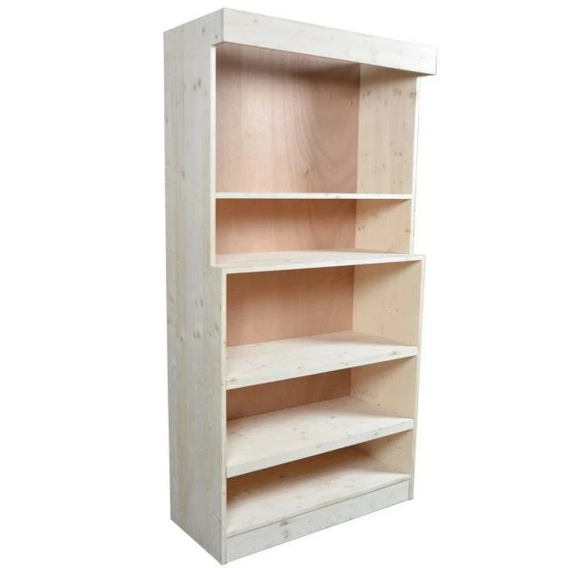 Meuble décou'vrac large bois clair 95,5 x 40,5 x 190 cm Promo ???? Meuble Décou'vrac Large Bois Clair 95,5 X 40,5 X 190 Cm ???? -IZZIBOX Magasin meuble decou vrac large bois clair 95 5 x 40 5 x 190 cm 01