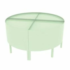 Alternative view of Meilleure affaire ⭐ Présentoir 1200 Mm - Podium Présentation Fleurs - 1 Niveau – Vert Anis ✔️