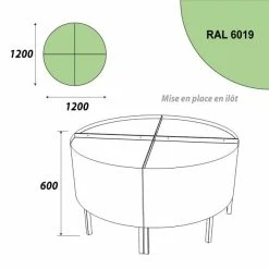 Meilleure affaire ⭐ Présentoir 1200 Mm - Podium Présentation Fleurs - 1 Niveau – Vert Anis ✔️ -IZZIBOX Magasin presentoir 1200 mm podium presentation fleurs 1 niveau vert anis 03