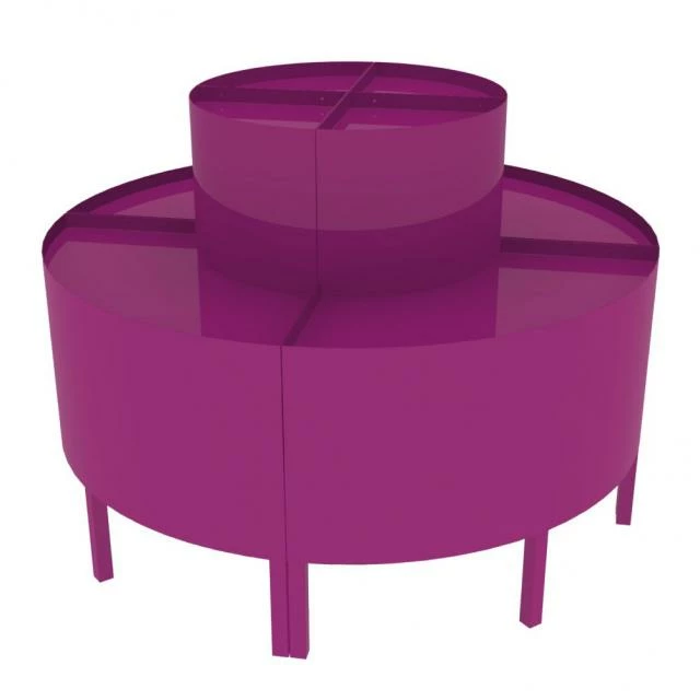 Meilleur prix ???? Présentoir 1200 Mm - Podium Présentation Fleurs - 2 Niveaux – Violet ???? 2 Meilleur prix ???? Présentoir 1200 Mm - Podium Présentation Fleurs - 2 Niveaux – Violet ???? – Image 2