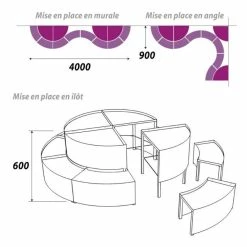 De gros ⌛ Présentoir 1800 Mm - Podium Présentation Fleurs - 2 Niveaux - Violet ❤️ 7 De gros ⌛ Présentoir 1800 Mm - Podium Présentation Fleurs - 2 Niveaux - Violet ❤️ -IZZIBOX Magasin presentoir 1800 mm podium presentation fleurs 2 niveaux violet 04