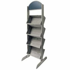 Meilleure vente ✨ Présentoir 4 Bacs L54 X P59 X H198 Cm 😍