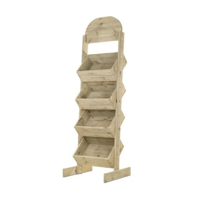 Présentoir 4 casiers Gris de Payne bois massif 54x60x200 TRADIS Meilleure affaire ???? Présentoir 4 Casiers Gris De Payne Bois Massif 54x60x200 TRADIS ???? -IZZIBOX Magasin presentoir 4 casiers gris de payne bois massif 54x60x200 tradis 01