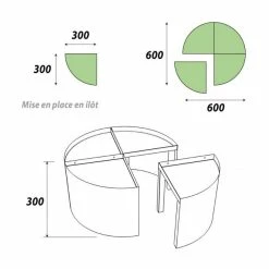 Grosses soldes ???? Présentoir 600 Mm - Podium Présentation Fleurs - 1 Niveau – Vert Anis ???? 7 Grosses soldes ???? Présentoir 600 Mm - Podium Présentation Fleurs - 1 Niveau – Vert Anis ???? -IZZIBOX Magasin presentoir 600 mm podium presentation fleurs 1 niveau vert anis 04
