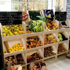 Vente flash ⌛ Présentoir Bois IZZIBOX© En MDF - 4 Modules Emboitables ???? -IZZIBOX Magasin presentoir bois izziboxc en mdf 4 modules emboitables 05