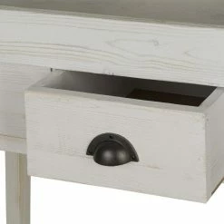 Promo ???? Présentoir Fleuriste 2 Tiroirs Blanc Bois Massif 79x30x160 TRADIS ⭐ -IZZIBOX Magasin presentoir fleuriste 2 tiroirs blanc bois massif 79x30x160 tradis 04