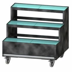 Promo ???? Présentoir Fleurs 3 Marches Coloris Anthracite ???? 7 Promo ???? Présentoir Fleurs 3 Marches Coloris Anthracite ???? -IZZIBOX Magasin presentoir fleurs 3 marches coloris anthracite 04