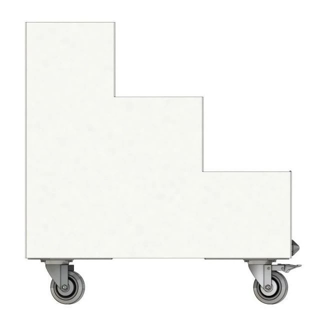 Nouveau ???? Présentoir Fleurs 3 Marches Coloris Blanc ???? 2 Nouveau ???? Présentoir Fleurs 3 Marches Coloris Blanc ???? – Image 2