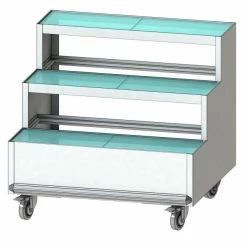 Nouveau ???? Présentoir Fleurs 3 Marches Coloris Blanc ???? 7 Nouveau ???? Présentoir Fleurs 3 Marches Coloris Blanc ???? -IZZIBOX Magasin presentoir fleurs 3 marches coloris blanc 04