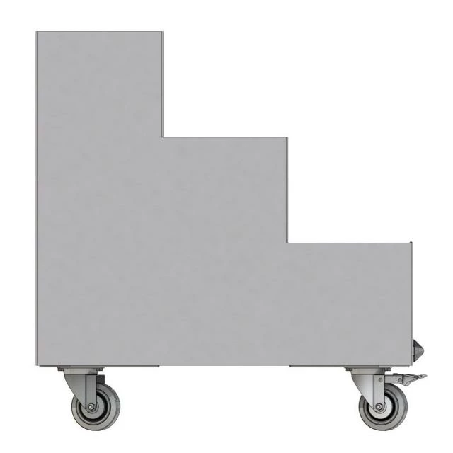 Meilleur prix ???? Présentoir Fleurs 3 Marches Coloris Gris ⭐ 2 Meilleur prix ???? Présentoir Fleurs 3 Marches Coloris Gris ⭐ – Image 2
