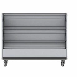 Meilleure vente ???? Présentoir Fleurs 3 Niveaux Avec Plateaux Rabattables Coloris Gris ???? -IZZIBOX Magasin presentoir fleurs 3 niveaux avec plateaux rabattables coloris gris 03