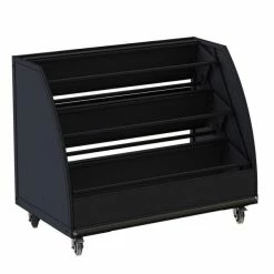 Budget ⌛ Présentoir Fleurs 3 Niveaux Avec Plateaux Rabattables Coloris Noir ????