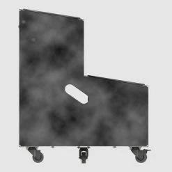 Nouveau ???? Présentoir Fleurs Dépliable 2 Seaux Coloris Anthracite ???? -IZZIBOX Magasin presentoir fleurs depliable 2 seaux coloris anthracite 03