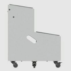 Remise 🌟 Présentoir Fleurs Dépliable 2 Seaux Coloris Blanc ⌛ -IZZIBOX Magasin presentoir fleurs depliable 2 seaux coloris blanc 03