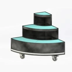 Nouveau ⌛ Présentoir Fleurs Quart De Rond Coloris Anthracite ???? 7 Nouveau ⌛ Présentoir Fleurs Quart De Rond Coloris Anthracite ???? -IZZIBOX Magasin presentoir fleurs quart de rond coloris anthracite 04