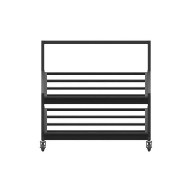 De gros 🌟 Présentoir Fruits&légumes 2 Niveaux - Dim. 1200x800 Ht.1300mm - Laqué Noir 🎉 2 De gros 🌟 Présentoir Fruits&légumes 2 Niveaux - Dim. 1200x800 Ht.1300mm - Laqué Noir 🎉 – Image 2