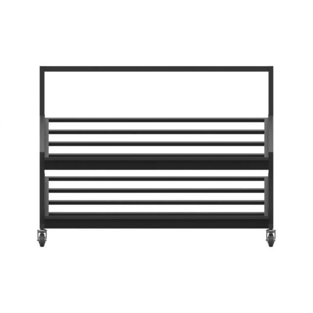 Présentoir fruits&légumes 2 niveaux - Dim. 1500x800 Ht.1300mm - Laqué Noir Les meilleures critiques de ✨ Présentoir Fruits&légumes 2 Niveaux - Dim. 1500x800 Ht.1300mm - Laqué Noir ???? -IZZIBOX Magasin presentoir fruits legumes 2 niveaux dim 1500x800 ht 1300mm laque noir 02