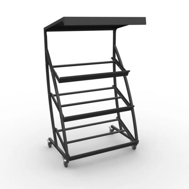 Présentoir fruits&légumes 3 niveaux - Dim. 1200x800 Ht.2000mm - Laqué Noir Grosses soldes ⌛ Présentoir Fruits&légumes 3 Niveaux - Dim. 1200x800 Ht.2000mm - Laqué Noir ???? -IZZIBOX Magasin presentoir fruits legumes 3 niveaux dim 1200x800 ht 2000mm laque noir 01