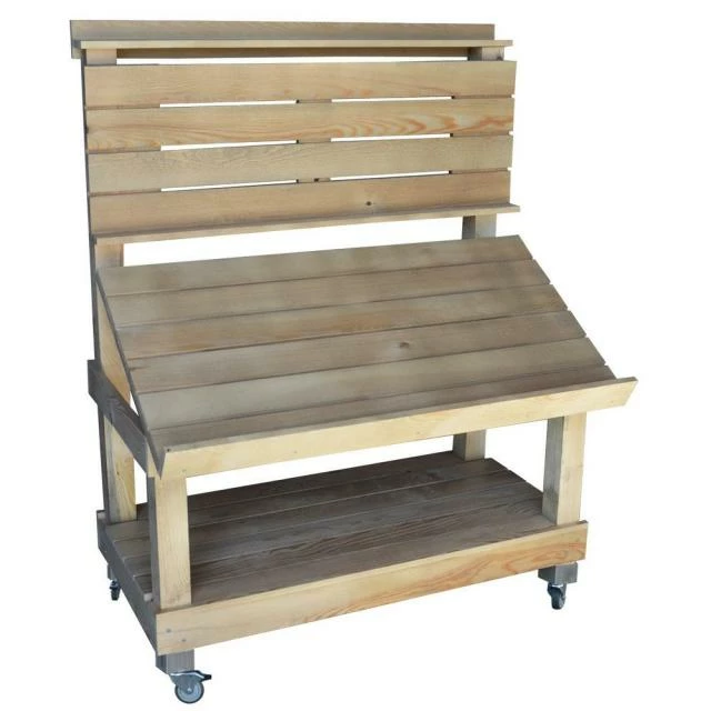 Top 10 👍 Présentoir Orientables Bois Vieilli + Fourreaux Roulettes 120x73x157 Cm 👏 3 Top 10 👍 Présentoir Orientables Bois Vieilli + Fourreaux Roulettes 120x73x157 Cm 👏 – Image 3