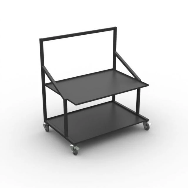 Présentoir plantes 2 niveaux - Dim. 1200x800 Ht.1300mm - Laqué Noir Tout neuf ???? Présentoir Plantes 2 Niveaux - Dim. 1200x800 Ht.1300mm - Laqué Noir ???? -IZZIBOX Magasin presentoir plantes 2 niveaux dim 1200x800 ht 1300mm laque noir 01