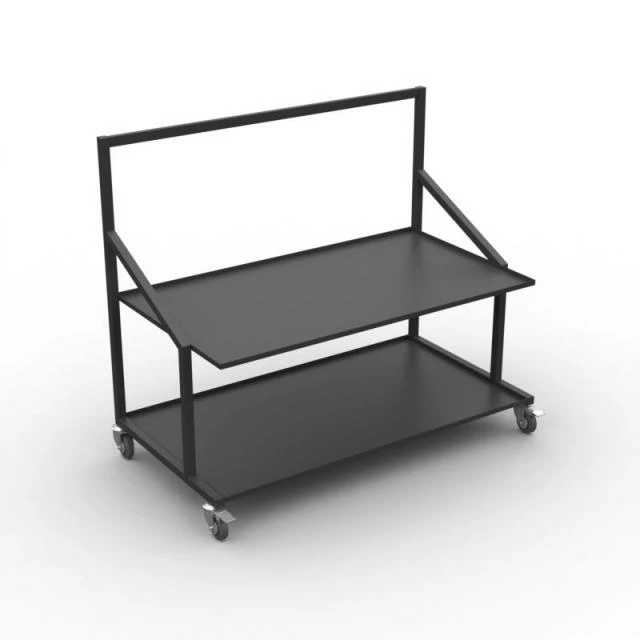 Nouveau ???? Présentoir Plantes 2 Niveaux - Dim. 1500x800 Ht.1300mm - Laqué Noir ✨ 1 Nouveau ???? Présentoir Plantes 2 Niveaux - Dim. 1500x800 Ht.1300mm - Laqué Noir ✨