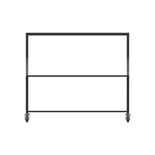 Nouveau ???? Présentoir Plantes 2 Niveaux - Dim. 1500x800 Ht.1300mm - Laqué Noir ✨ 2 Nouveau ???? Présentoir Plantes 2 Niveaux - Dim. 1500x800 Ht.1300mm - Laqué Noir ✨ – Image 2