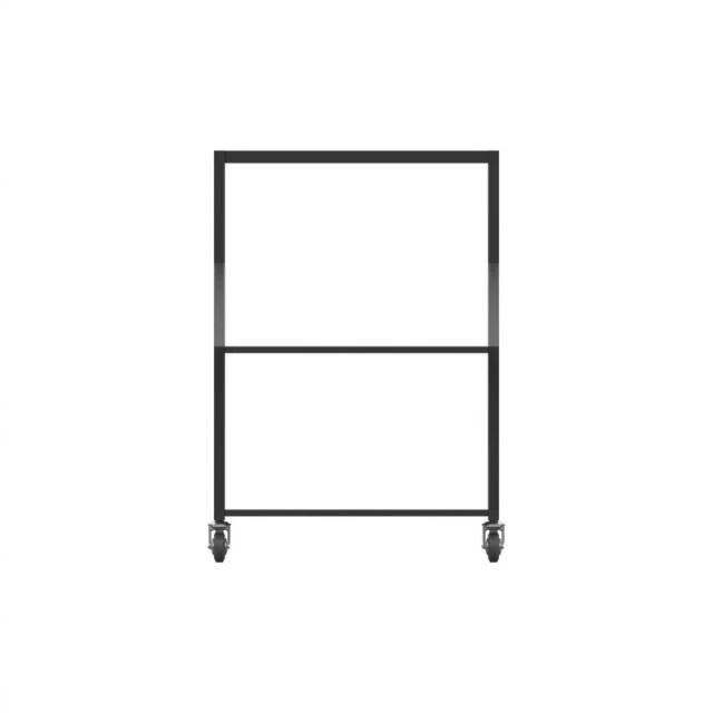 Meilleure affaire ???? Présentoir Plantes 2 Niveaux - Dim. 900x800 Ht.1300mm - Laqué Noir ???? 2 Meilleure affaire ???? Présentoir Plantes 2 Niveaux - Dim. 900x800 Ht.1300mm - Laqué Noir ???? – Image 2