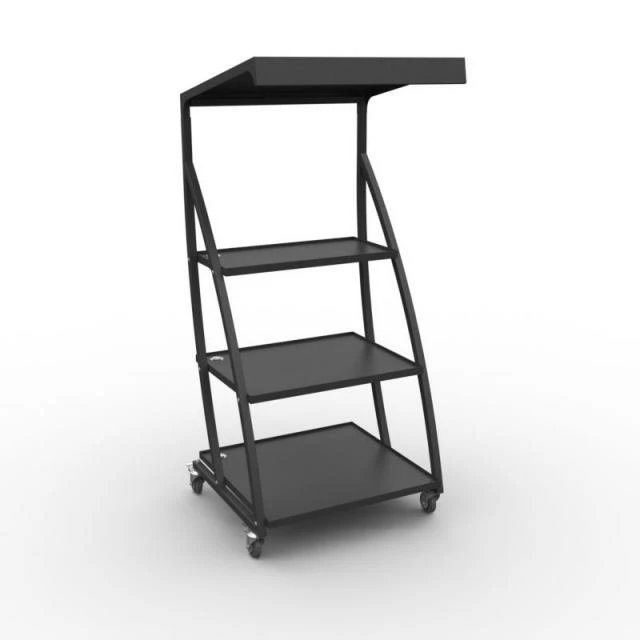 Présentoir plantes 3 niveaux - Dim. 900x800 Ht.2000mm - Laqué Noir De gros ???? Présentoir Plantes 3 Niveaux - Dim. 900x800 Ht.2000mm - Laqué Noir ???? -IZZIBOX Magasin presentoir plantes 3 niveaux dim 900x800 ht 2000mm laque noir 01