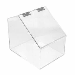 Offres ❤️ Présentoir Pour Produits En Vrac En Acrylique Transparent 20x25x26cm ????