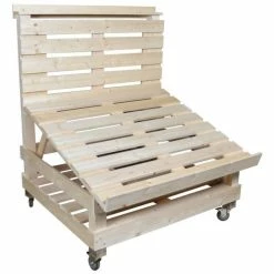 Budget ???? Présentoir Surbaissé Bois Clair + Fourreaux + Roulettes 120x116x138 Cm ⭐ -IZZIBOX Magasin presentoir surbaisse bois clair fourreaux roulettes 120x116x138 cm 03